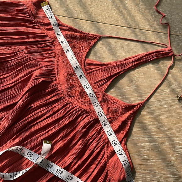 NWOT FP Elaine Embroidered maxi dress, size M - Picture 5 of 9